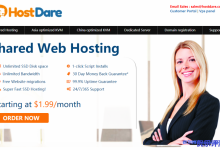 HostDare:洛杉矶CN2 GT线路VPS套餐65折优惠,搬瓦工同机房,带宽50Mbps起步-康维主机测评-网站SEO优化