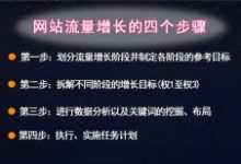 网站SEO权重流量从0到权3,制定网站流量增长模型-康维主机测评-网站SEO优化