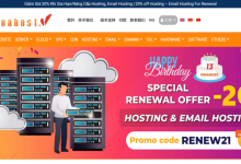 vinahost柬埔寨VPS/柬埔寨云服务器，$38/月起步价，VPS基于KVM虚拟，纯SSD，100M带宽不限制流量-康维主机测评-网站SEO优化