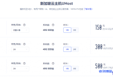 UCloud新加坡服务器:1核2G内存2M带宽云主机性能评测-康维主机测评-网站SEO优化