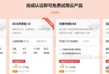 阿里云企业免费套餐，完成企业认证，即可免费试用阿里云产品-康维主机测评-网站SEO优化