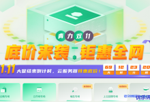 青云11.11大促:青力双11云服务器低价秒杀,基础型S1-1核2G1M首年49.9元,2核4G1M首年1元;企业型E3-2核4G3M首年189元,4核8G5M首年1元-康维主机测评-网站SEO优化