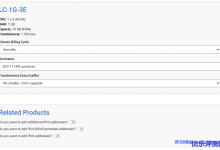 Ginernet特价年付€30套餐【LC-1G-3E】，西班牙机房，1T流量@10Gbps带宽，1核1G内存10G NVMe硬盘-康维主机测评-网站SEO优化