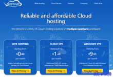 Virtono黑五活动：Web Hosting、Cloud Hosting和Cloud VPS系列产品首月3折首付5折或永久7折-康维主机测评-网站SEO优化