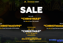 sparkedhost圣诞促销:首月5折,AMD Ryzen高性能VPS首月$5.2起,英特尔cpu首月$3.64起-康维主机测评-网站SEO优化