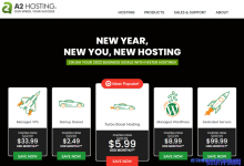 A2Hosting新年优惠:WordPress外贸主机低至每月$2.49,最高优惠77%-康维主机测评-网站SEO优化
